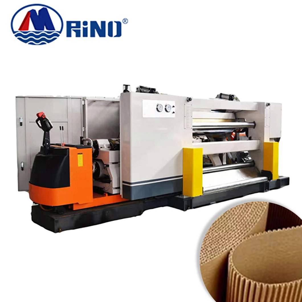 Single Facer Corrugated Board Manufacturing Machine Semi-Automatic Carton Factory Equipment
