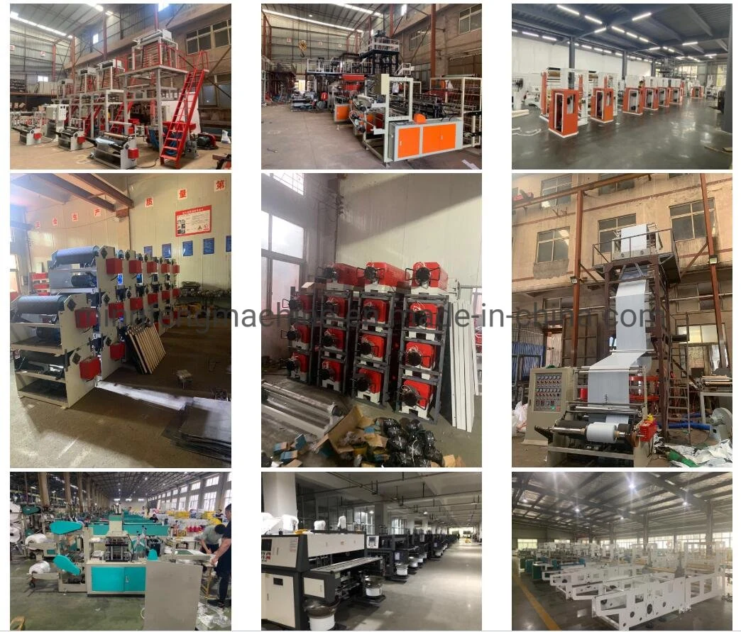 Plastic Film Folding Machine and Rewinding Machine for Side Seal Bag