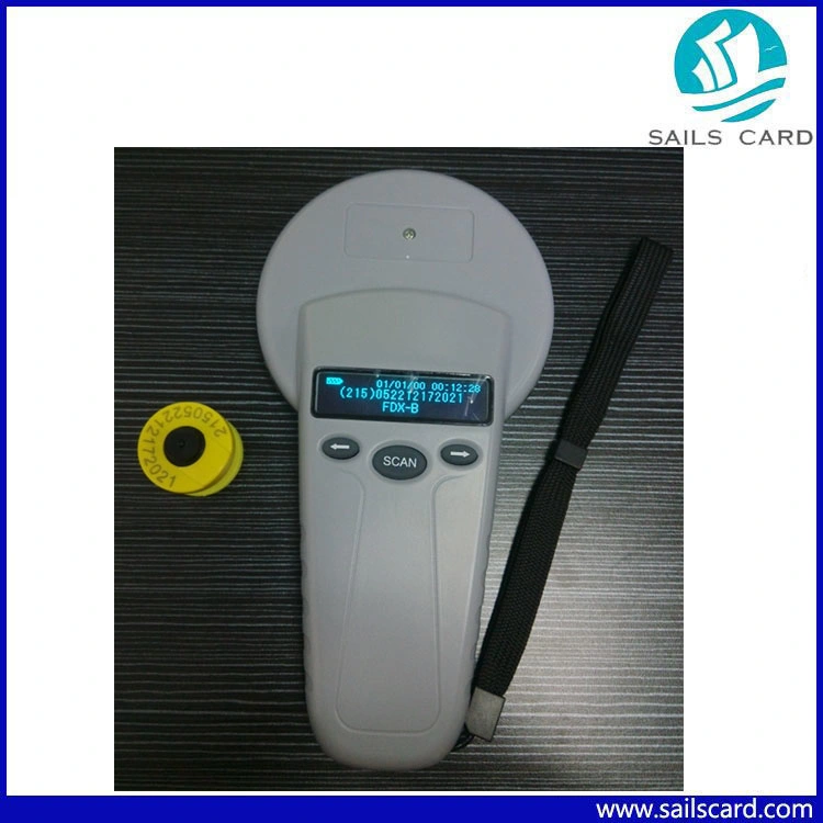 New Arrival 134.2kHz Handheld RFID Animal Microchip Scanner