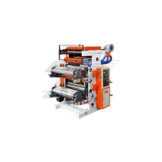 Two Color High Speed Flexo Printing Machine Suitable for Printing Such Packing Materials as Roll Paper