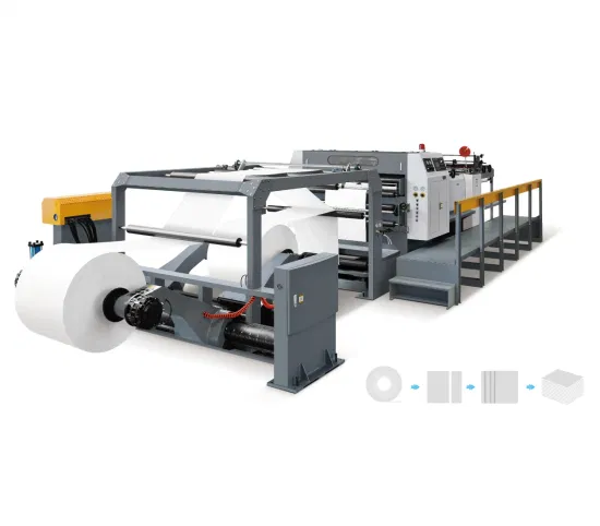 Automatic Industrial Paper Roll High Speed Sheet Cutter Machine, Paper Sheet Cutting Machine