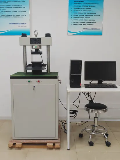 Desktop Microcomputer Corrugated Board Tester Paper Box Compression Strength Testing Machine 