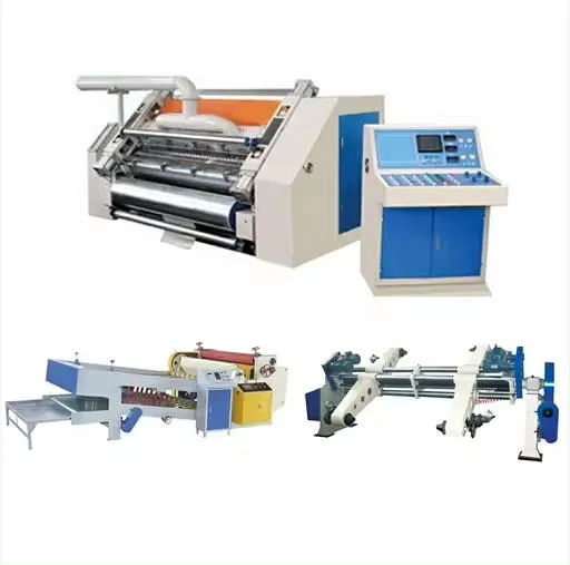 Sf280 320 Steam Heating Single Facer 2 Ply Corrugated Cardboard Making Machine 