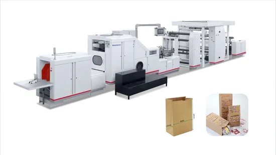 SBR290 Advanced Paper Bag Making Machine with 4
