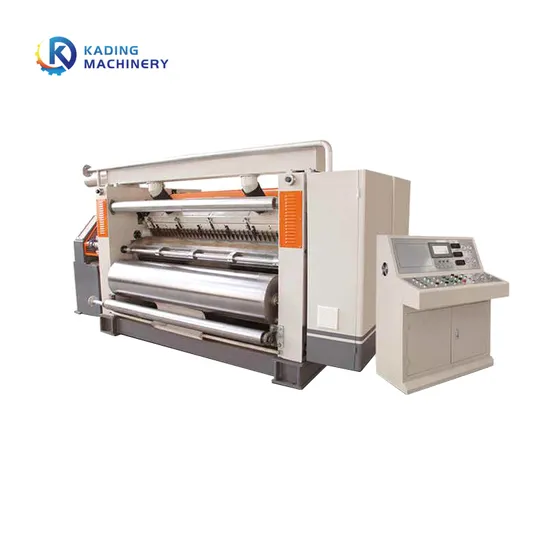 Adsorption Type Single Facer Corrugated Machine with High Speed for Production Line 