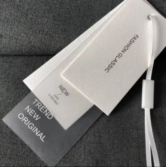 Custom Security Eco Friendly Clothing Tags UHF Long Range RFID Clothes Tags 