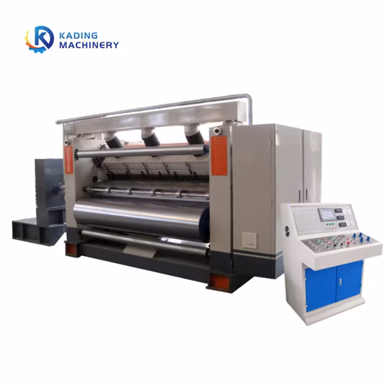Automatic High Speed Corrugated Cardboard Production Line Single Facer Packing Making Machine