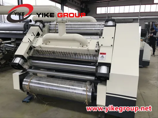 Single Facer Machine for Corrugated Cardboard Production Line 