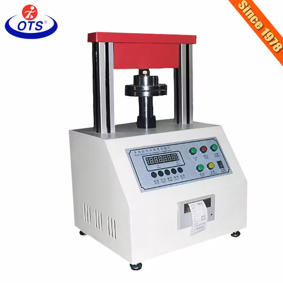 Corrugated Paper Board Edge Crush Testing Machine