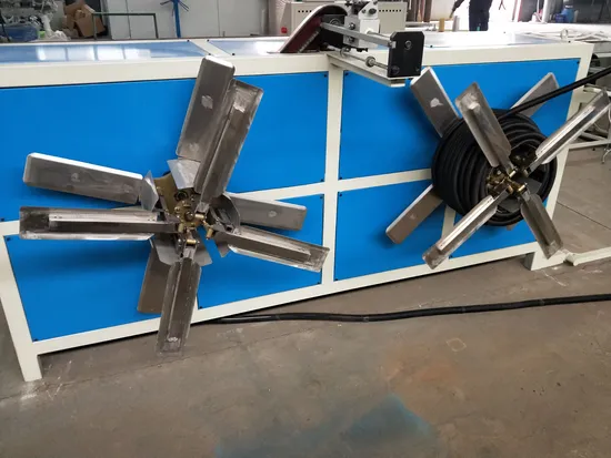 Plastic Electric Wire Soft PVC PP PE Single Wall Corrugated Pipe Hose Tube Extrusion Production Making Manufacturing Machine 