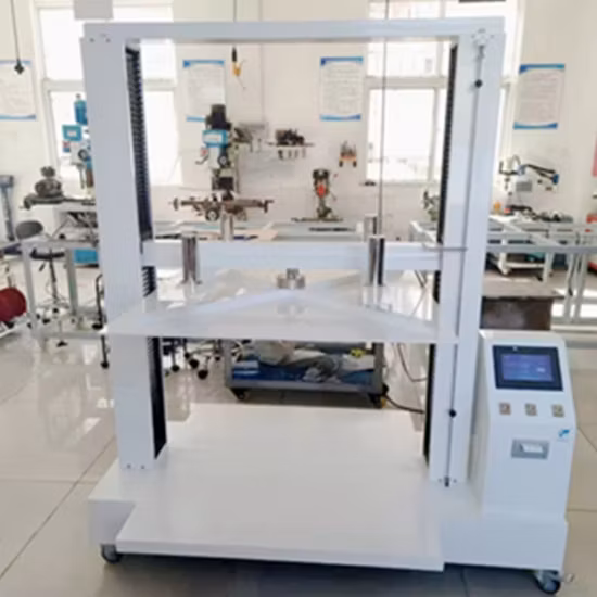 Compressive Strength Computer Controlled Corrugated Carton Compression Box Testing Machine