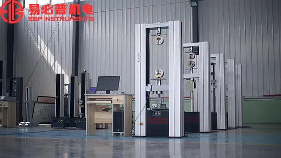 Computerized Electromechanical Corrugated Clamping Fixtures Universal Testing Machine 30kn