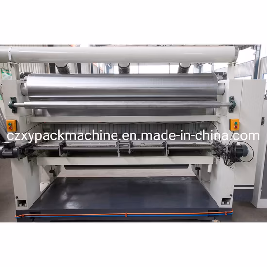 2ply Single Facer Paper Corrugation Carton Box Corrugated Packing Making Production Line Machine