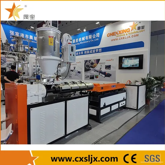 Plastic PVC/PP/PE Single Wall Corrugated Pipe Extrusion/Production Line/Dust Collector Pipe/Washing Machine Drain Pipe Making Machine 