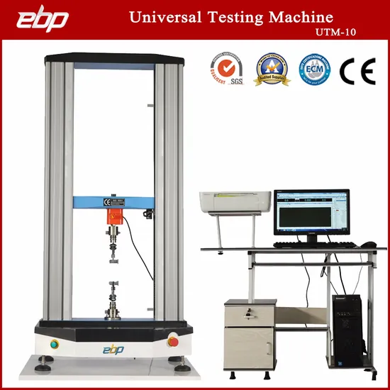 Computerized Electromechanical Corrugated Clamping Fixtures Universal Testing Machine 