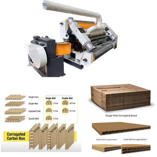 Corrugated Paperboard Single Facer Machine 