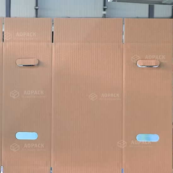 Aopack Slitting Slotting Printing Short Run Automatic Carton Box Making Machine Price