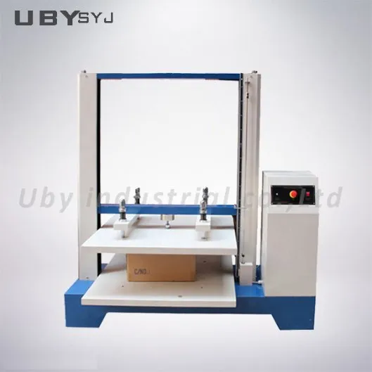Package Box Corrugated Carton Compression Testing Machine 